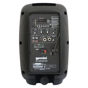 Gemini Karaoke Speaker 250W <b>Bluetooth</b> RCA Aux USB SD Card Portable With <b>Microphone</b> - Product Image 2