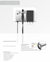Portable médical fibre optique oreille Otoscope Endoscope oreille examen des yeux Ent ensemble Otoscope abaisse-langue