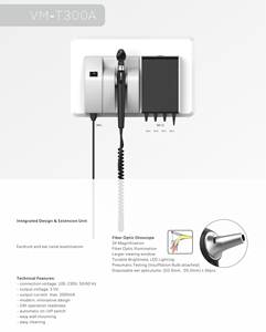 Otoscopio médico portátil de fibra óptica para oído, endoscopio para examen ocular, juego de otoscopio, depresor de lengua - Product Image 3