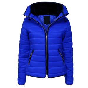Best Quality Breathable <b>Cotton</b> Filled Women's Puffer Bomber Jacket New Season Long Sleeve - Product Image 3