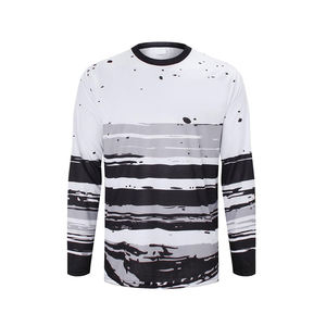 Camisetas de Motocross Personalizadas con Sublimación, Resistentes al Viento, de Manga Larga para Invierno, de Secado Rápido, Transpirables, con Diseño Personalizado - Product Image 1