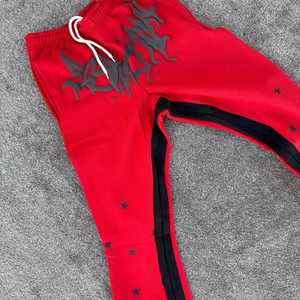 ชุดวอร์มปักลายสำหรับผู้ชายผ้าฝ้ายน้ำหนักเบาระบายอากาศได้ดีสวมใส่สบายกันรอยยับไม่ยับ100% - Product Image 3