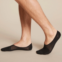 Chaussettes décontractées en coton, élasthanne/nylon, invisibles pour hommes, personnalisables avec logo et marque, antibactériennes pour l'été