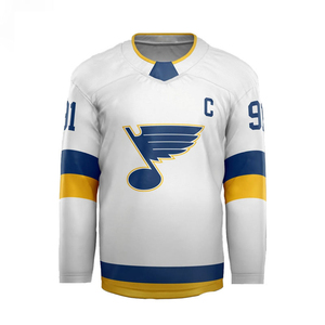 Nouveau design, maillot de hockey sur glace 100% polyester sublimé, vêtements de sport d'équipe personnalisés, maillot de hockey sur glace pas cher de haute qualité OEM - Product Image 1
