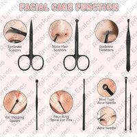 Kit de manucure à usage professionnel et personnel en gros ensemble de manucure pédicure de couleur personnalisée pour hommes et femmes