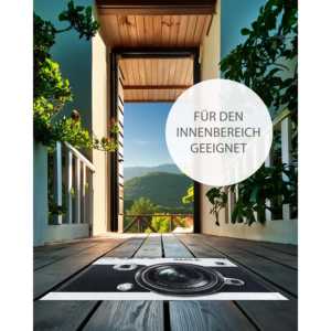 Paillasson Moderne Design Caméra Sourire - Product Image 5