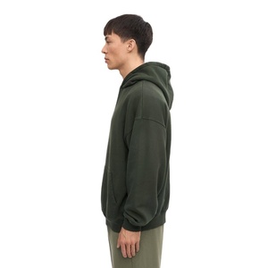 Sweat-shirt à capuche oversize pour homme, 480 GSM, en molleton de coton et polyester, épais et chaud, style streetwear décontracté, personnalisable OEM, marque privée - Product Image 4
