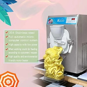 Machine à glace dure de comptoir Kolice ICM-28, 36-48L/H, congélateur à gelato en acier inoxydable, 110V 220V - Product Image 3