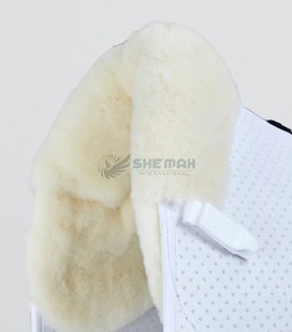 Strong quilted cotton saddle <b>pad</b> with breathable layers keeping your horse <b>cool</b> and comfortable in motion Saddle <b>Pads</b> - Product Image 2