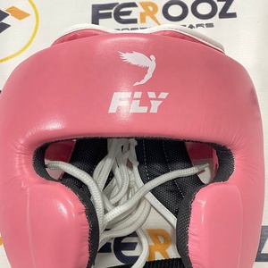 Protector de Cabeza de Boxeo Rosa Personalizado FLY, con Logotipo Personalizado, Ajustable, Profesional, para Sparring y Kickboxing - Product Image 4