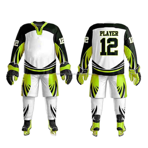 Camisetas de Hockey sobre Hielo Personalizadas 2026, Transpirables, Tallas Grandes, Impresión por Transferencia de Calor, Uniforme de Equipo, Servicio OEM, 100% Poliéster - Product Image 4