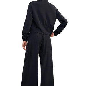 Chaqueta Deportiva para Mujer OEM ODM, para Yoga, Gimnasio, Fitness, de Secado Rápido, Transpirable, Cómoda, con Logotipo Frontal, de Poliéster/Algodón, Ajuste Entallado - Product Image 3