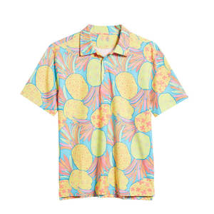 Camiseta Polo de Algodón 100% para Hombre, Sublimada, de Alta Calidad, Corte Holgado, Estampada, Unisex, Nueva Llegada - Product Image 5