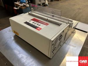 Machine de perforation et de reliure électrique de bureau Renz SRW 3:1 à spirale métallique à vendre - Product Image 4