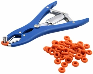 STEEL IRISCO INDUSTRY Elastrator Bander Tools IR-3119-RB BDSM Pinch Nipple Crusher Body Clamp - Product Image 5