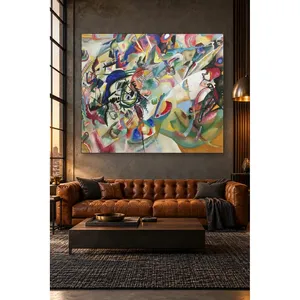 Impression sur toile de la composition VII de Fida Kandinsky - Product Image 4