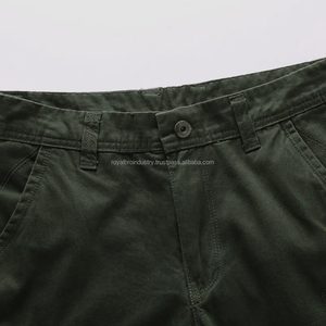 New Summer Men <b>Short</b> Pants No Belt Multi Pocket <b>Cargo</b> <b>Shorts</b> Male Cotton Green Men Casual Tactical <b>Shorts</b> - Product Image 2
