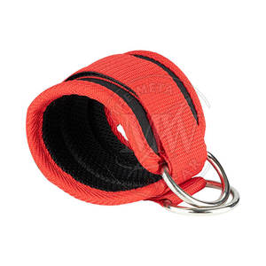 Sangles de cheville réglables 100 % nylon pour exercices de gym, avec boucle pour kickbacks, respirantes, écologiques, accessoires de fitness complets META - Product Image 2