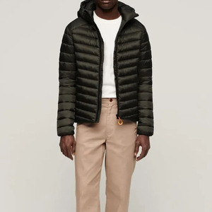 2025 Men's Winter Formal <b>Puffer</b> <b>Jacket</b> with Stand Collar Zipper Front Custom Color & Size Waterproof - Product Image 1