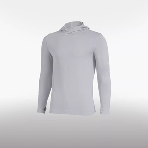 เสื้อฮู้ดแขนยาวคุณภาพสูงสำหรับทุกเพศ ป้องกันรังสียูวี ระบายอากาศได้ดี เหมาะสำหรับกิจกรรมกลางแจ้ง เช่น เดินป่า วิ่ง ปั่นจักรยาน ตกปลา และเล่นกีฬา - Product Image 4