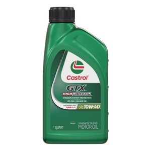 Aceite de motor Castrol GTX High Mileage 10W-40 para vehículos de más de 75.000 millas - Product Image 1