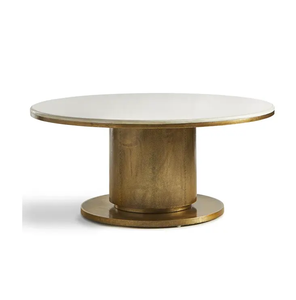 Table basse ronde en bois avec finition noire utilisée pour le fabricant de décoration intérieure de salon et la vente en gros de meubles artisanaux - Product Image 6