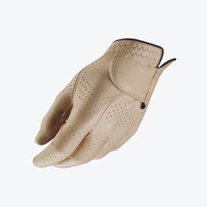 Guantes de golf con estampado de tela de una mano calificados con paquete Guantes deportivos de cuero genuino con empuñaduras - Product Image 4