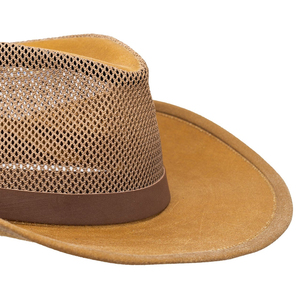 Bordado Logo sostenible nuevo estilo hecho a mano adulto vaca niño sombrero ligero cuero secado rápido nueva moda duradero vaca niño sombrero - Product Image 4