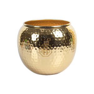 Vase décoratif en métal doré, centre de table de fête moderne, table de mariage de luxe, fabricant en gros, exportation directe d'usine - Product Image 2