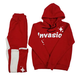 Chándal deportivo de dos piezas con logotipo nuevo 2025 personalizado para hombre, Sudadera ligera y transpirable de secado rápido para correr, Sudadera con capucha para otoño - Product Image 2