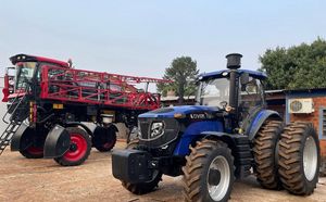 Venta caliente LOVOL Tractor 50 HP 4wd 30hp 40hp 70 HP 75hp 140HP 100HP 150HP Tractores para agricultura 4x4. - Product Image 3