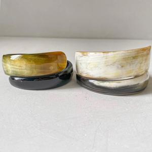 Brazaletes de Cuerno de Búfalo Natural, Joyería Artesanal de Cuerno de Búfalo - Product Image 4
