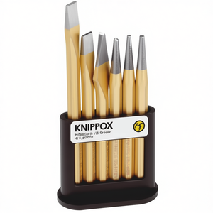 Juego de 6 Cinceles y Punzones Knipex con Soporte de Plástico - Product Image 2
