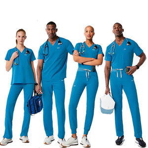 Uniformi ospedaliere Unisex scrub uniformi set Unisex t Shirt Unisex felpa Unisex da uomo scrub da donna scrub a maniche lunghe - Product Image 1