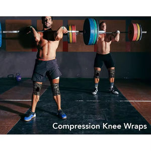 Muñeca Codo Rodilleras Correas elásticas Brace Soporte Protector Levantamiento de pesas Entrenamiento Culturismo Gimnasio Fitness - Product Image 6