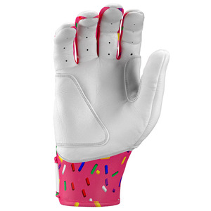 맞춤형 카베타 가죽 야구 소프트볼 배팅 장갑 프리미엄 품질 통기성 후크 루프 클로저 오른손잡이 성인 맞춤형 - Product Image 4