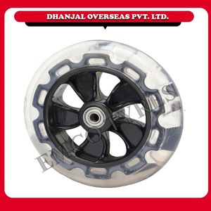 EMCO E-KS8-1-1 High Quality 6 Inch <b>Scooter</b> Wheel with Easy Fit Smooth Rolling 608ZZ Bearings Lightweight Durable Tire for Riders - Product Image 2