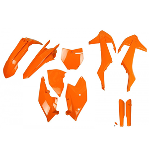 Kit de plástico completo Orange 127 Para KTM SX 150 2016-2018 Producto de plástico automotriz Premium - Product Image 1