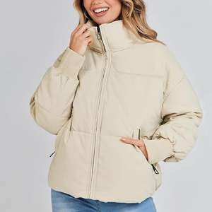 Puffer <b>Jacket</b> <b>Windbreak</b> Wholesale Custom Lightweight Quilted Puffer Baggy Oversized Hooded Down <b>Jacket</b> for Men <b>Women</b> and Kids - Product Image 3