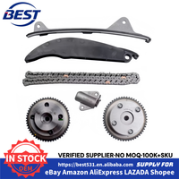 MBSGSW Kit de révision de moteur, vilebrequin/tiges Kit de chaîne de distribution pour Hyundai Tucson Elantra GT Kia Soul G4NC 2.0L 2014-2019