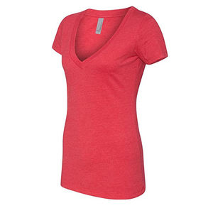 T-shirt à manches courtes et col en V pour femme - Product Image 5