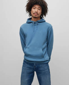 Sudaderas con capucha de alta calidad, ropa de calle Unisex, Jersey, venta al por mayor, sudaderas con capucha personalizadas, logotipo bordado, sudaderas con capucha de algodón transpirable para hombres en blanco - Product Image 3