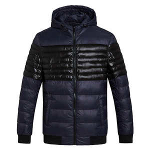 Custom Logo & Color Printing Fashion High Quality <b>Men</b> Puffer <b>Jacket</b> Best New Design <b>Men</b> Puffer <b>Jacket</b> With Hooded - Product Image 1