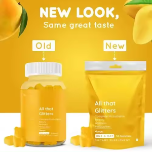 Gummies multivitaminées saveur mangue de haute qualité pour adultes, 30 gummies par paquet, forme de bonbons gélifiés, NECTOR FOODS, exportateurs indiens - Product Image 2