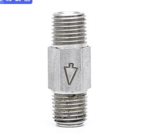 मिनी हाइड्रोलिक गैर-वापसी वाल्व मिनी हाइड्रोलिक पंप चेक वाल्व स्टील मिनी हाइड्रोलिक पंप एक-वे तेल वाल्व - Product Image 1