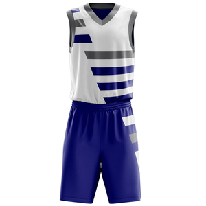 Uniforme de basket-ball unisexe pour adultes pour hommes, été, imprimé, respirant, séchage rapide, 100% polyester, sur mesure, nom de l'équipe d'entraînement - Product Image 6