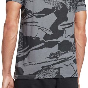 Camiseta Deportiva de Manga Corta para Hombre, Transpirable, de Alta Calidad, con Cuello Redondo, en Spandex/Poliéster, para Gimnasio, Running y Entrenamiento - Product Image 3