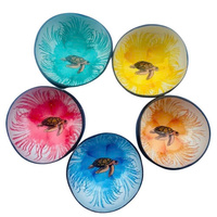 Bols en noix de coco naturels écologiques de haute qualité, ensembles de cuillères en bois, fourchettes en paille de bambou, technique personnalisée, marque HUONG DANG