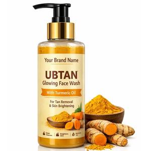 Limpiador Facial Ubtan con Aceite de Cúrcuma de Marca Privada OEM, Venta al por Mayor, Eliminación de Bronceado y Limpieza Profunda - Product Image 3