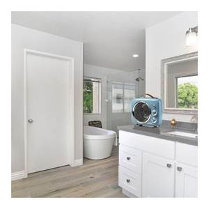 Ventilador Calefactor Vintage Celeste de 2000W 00B080805AR0 para Ventiladores de Mesa Ariete - Product Image 2